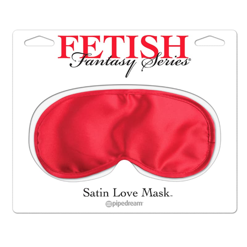 Fetish Fantasy Series Satin Love Mask Red