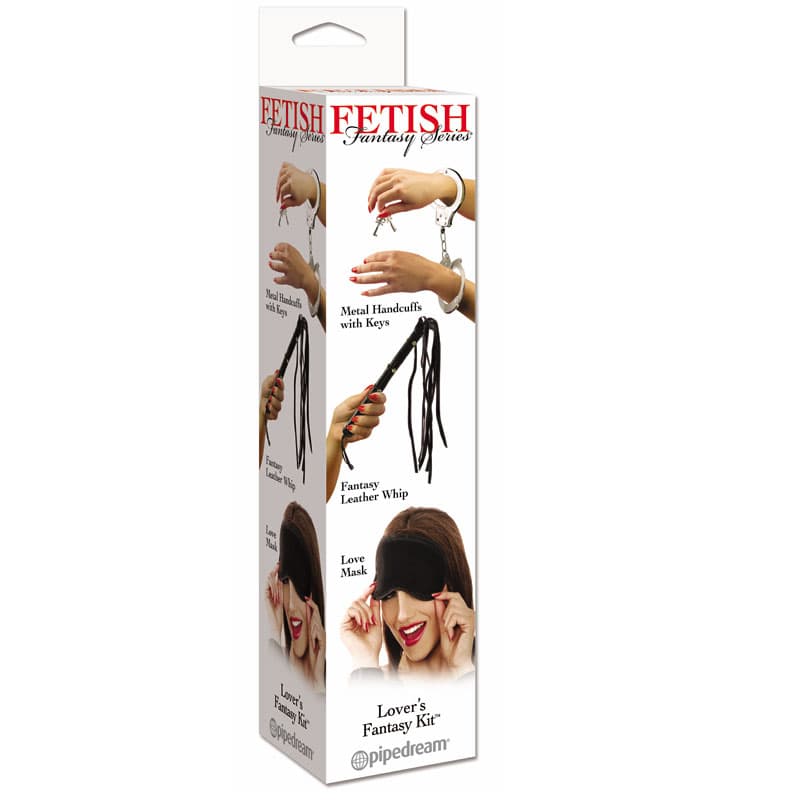 Fetish Fantasy Series 3-Piece Lover's Fantasy Series Kit Black