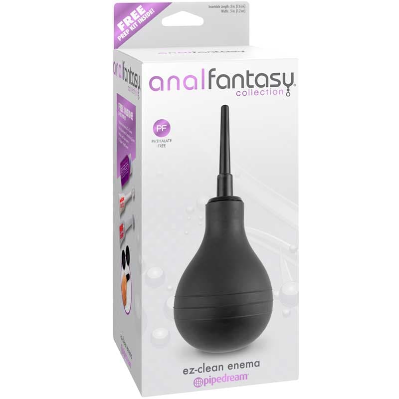 Anal Fantasy Collection EZ-Clean Enema Black