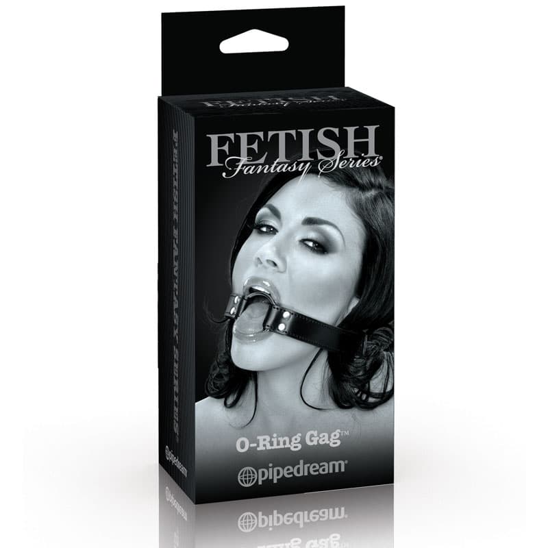 Fetish Fantasy Series Limited Edition Adjustable O-Ring Gag Black