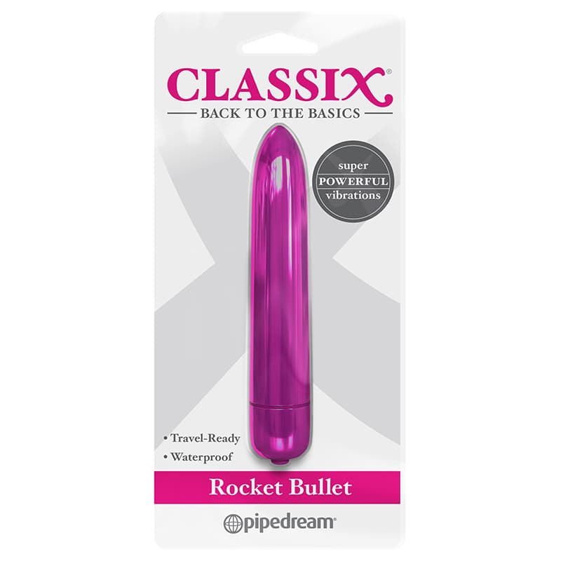 Classix Rocket Bullet Vibrator Pink