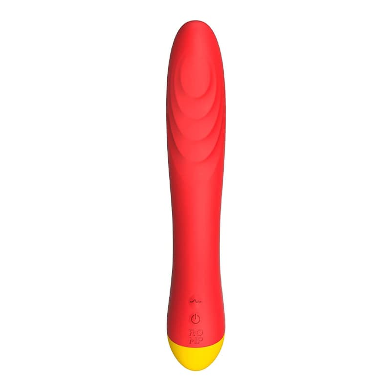 ROMP Hype Rechargeable Silicone G-Spot Vibrator Red
