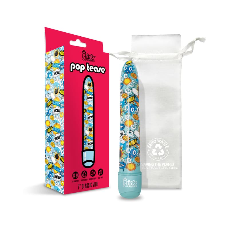 Prints Charming Pop Tease 7" Classic Vibe - Bang - Blue