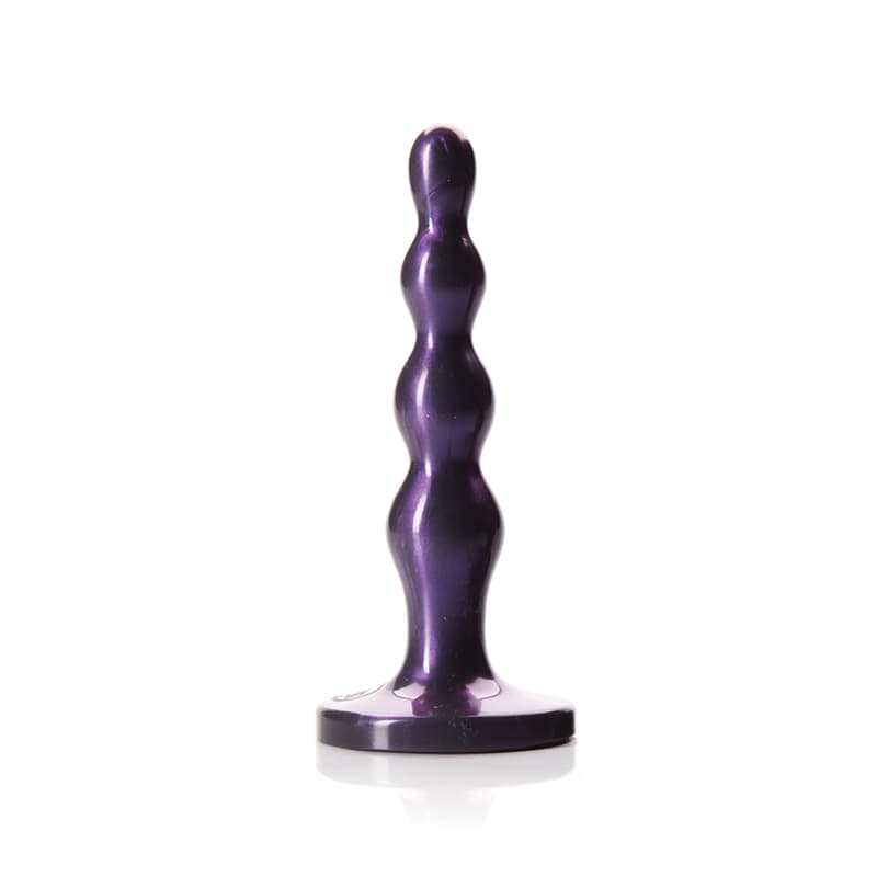 Tantus Ripple Large Beaded Anal Plug Amethyst