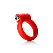 Tantus Vibrating C-Ring 2 in. Crimson