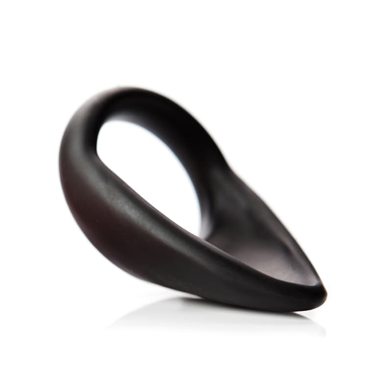 Tantus Cock Sling Teardrop 2 in. Onyx (Bag)