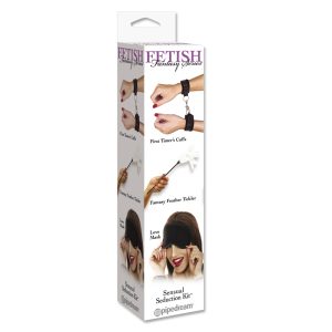 Fetish Fantasy Series 3-Piece Sensual Seduction Kit Black