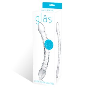 Glas 10 in. Double Trouble Glass Dildo
